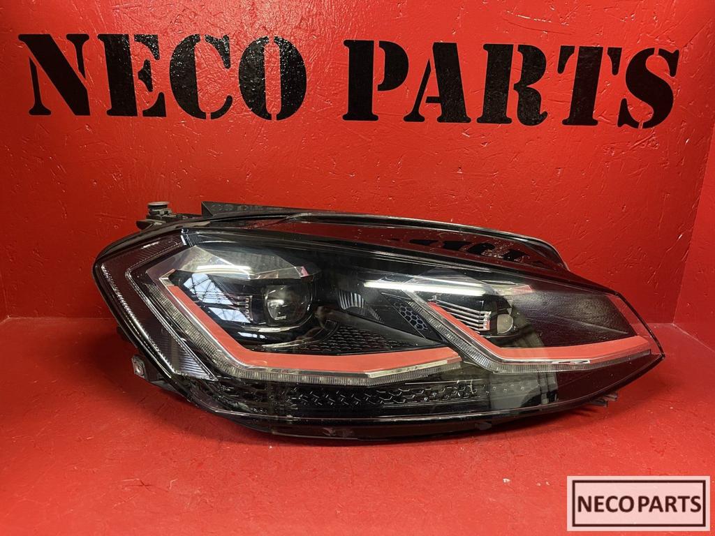 VW GOLF 7 FACELIFT GTI VOL LED KOPLAMP RECHTS 5G1941082A, Volkswagen, -, Utilisé, -