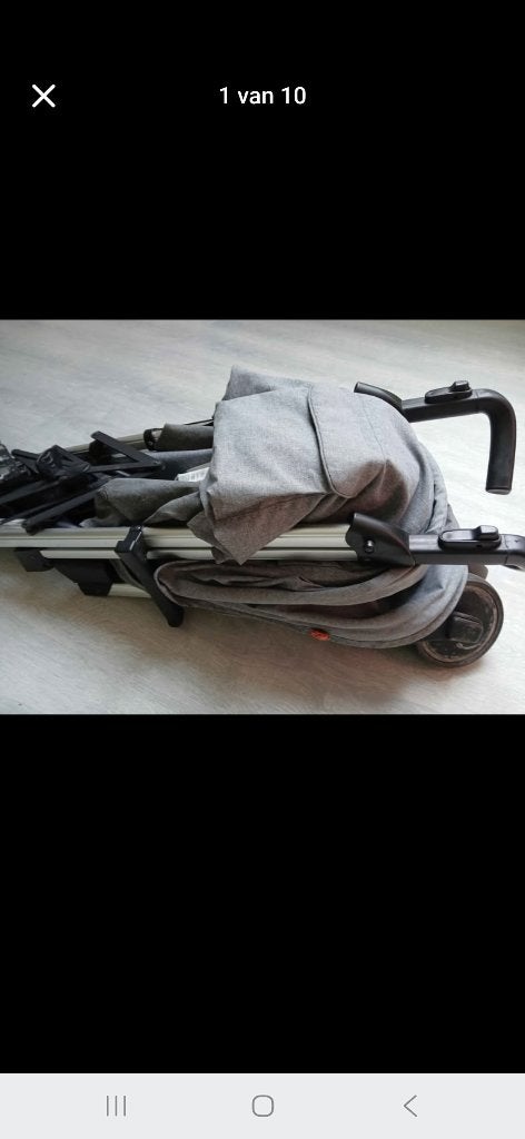 Kinderbuggy, Kinderen en Baby's, Ophalen, Gebruikt, Overige merken, Verstelbare rugleuning