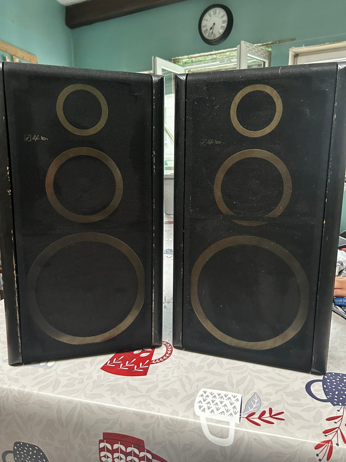 2 Enceintes Life-Ton A3.3, Audio, Tv en Foto, Luidsprekerboxen, Ophalen, Gebruikt, 120 tot 150 watt, Overige merken