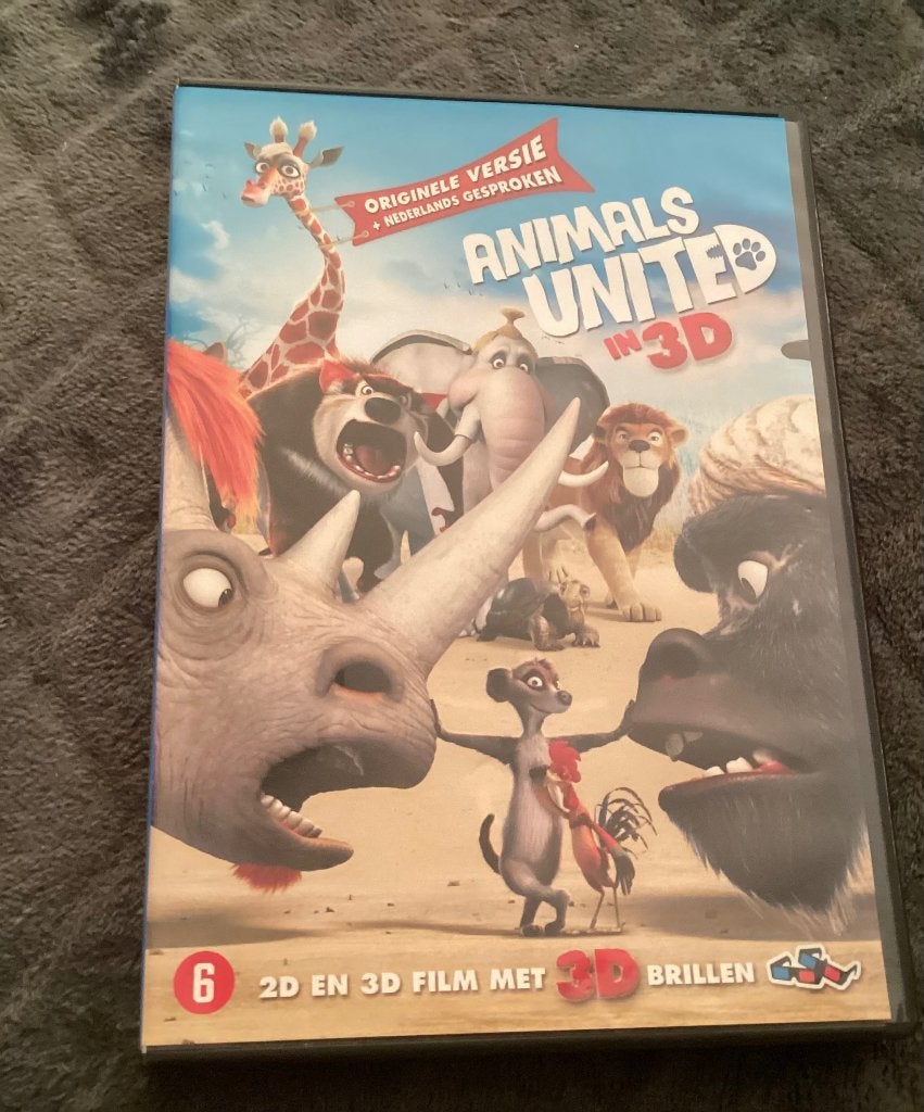 Animals United (2D+3D), Ophalen of Verzenden, Nederlands