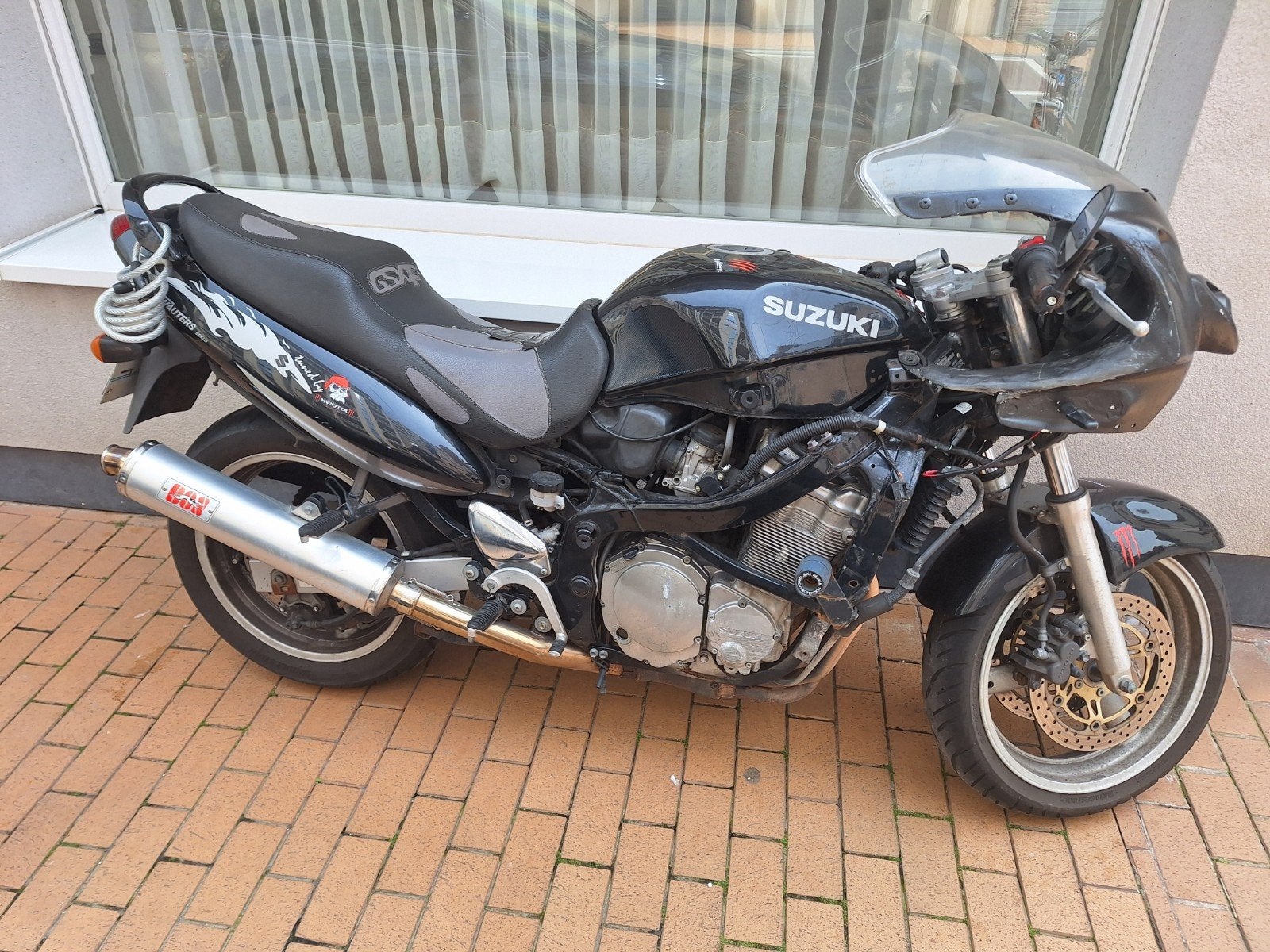 suzuki gsxf 600, Motoren, Sportuitlaat, 4 cilinders, Gebruikt, Handgeschakeld