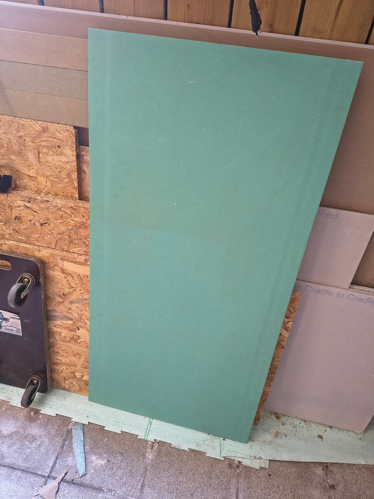Knauf gipsplaat waterwerend AK 9,5mm 120x60 cm, Ophalen