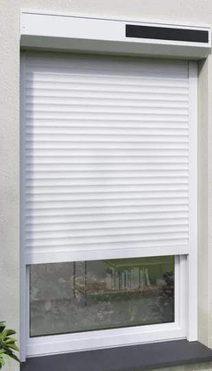 Volet roulant rénovation neuf moteur solaire Somfy, Enlèvement, Neuf, Blanc, Fonctionnement électrique