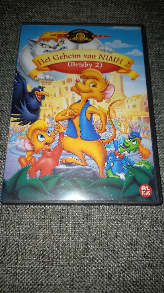 DVD Le secret de Nimh 2, Enlèvement ou Envoi, Utilisé, Dessin animé