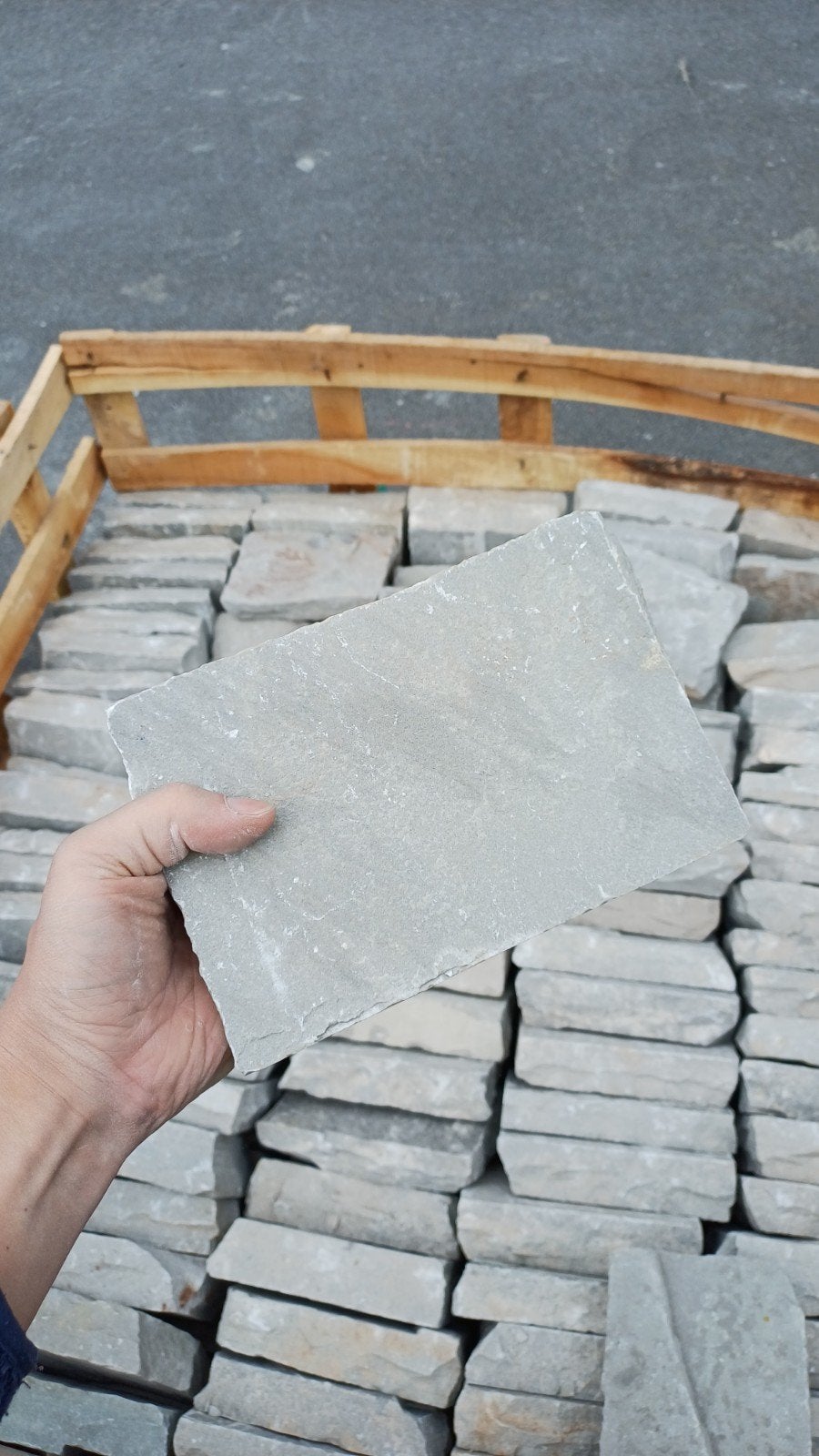 Platines candela grey 1420, Ophalen, Klinkers, Nieuw, 5 tot 10 m²