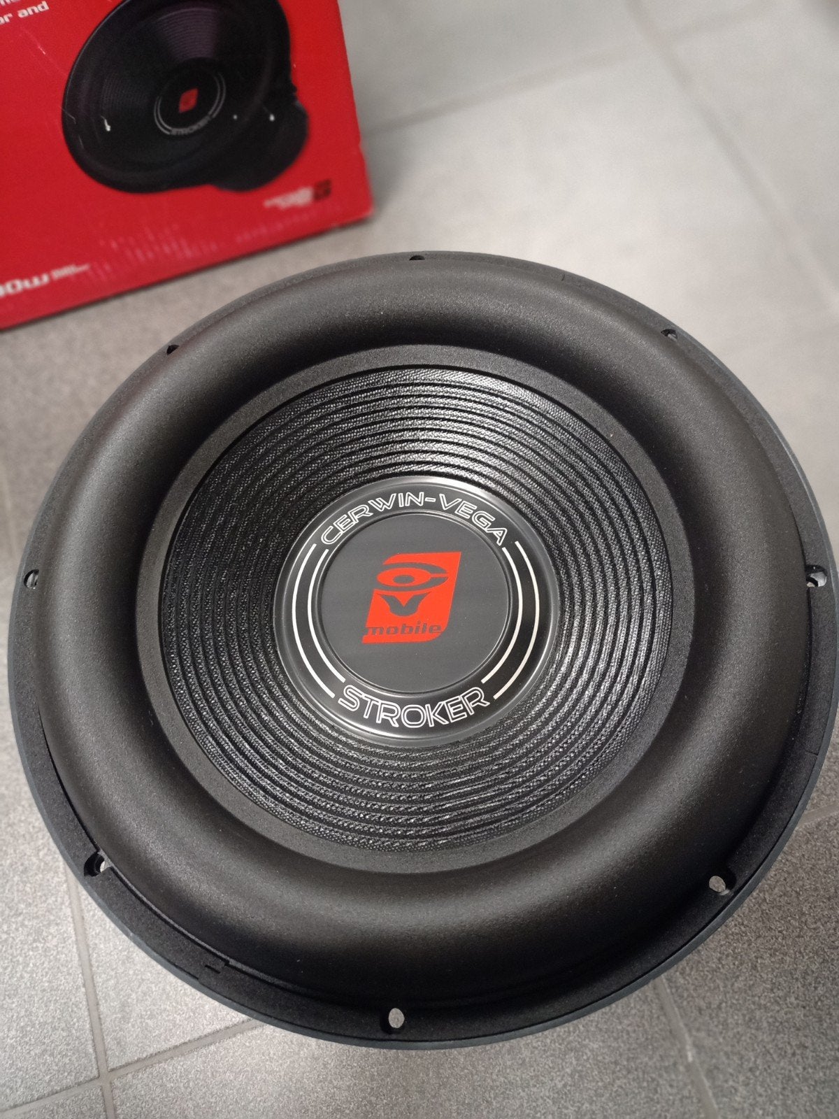 subwoofer cerwin vega stroker st122D NIEUW!, Enlèvement, Neuf