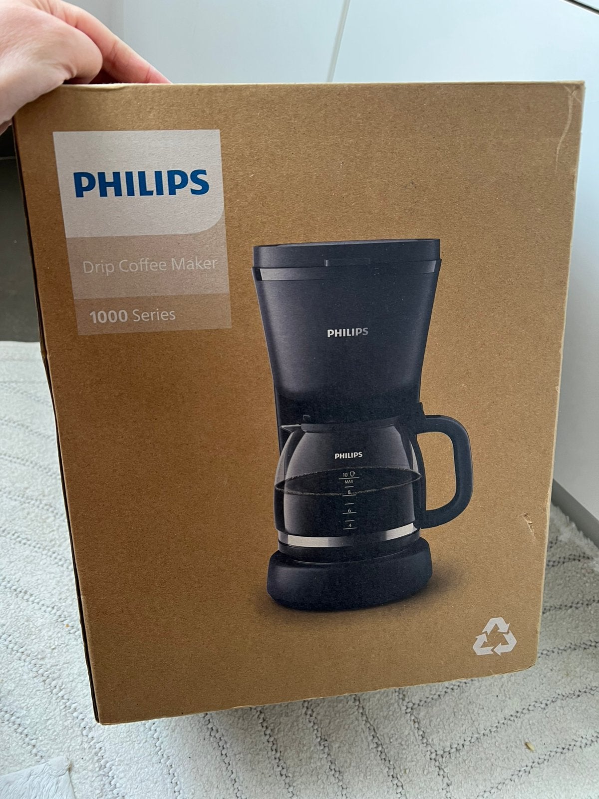 philips dip coffee maker 1000serie, Ophalen, Zo goed als nieuw