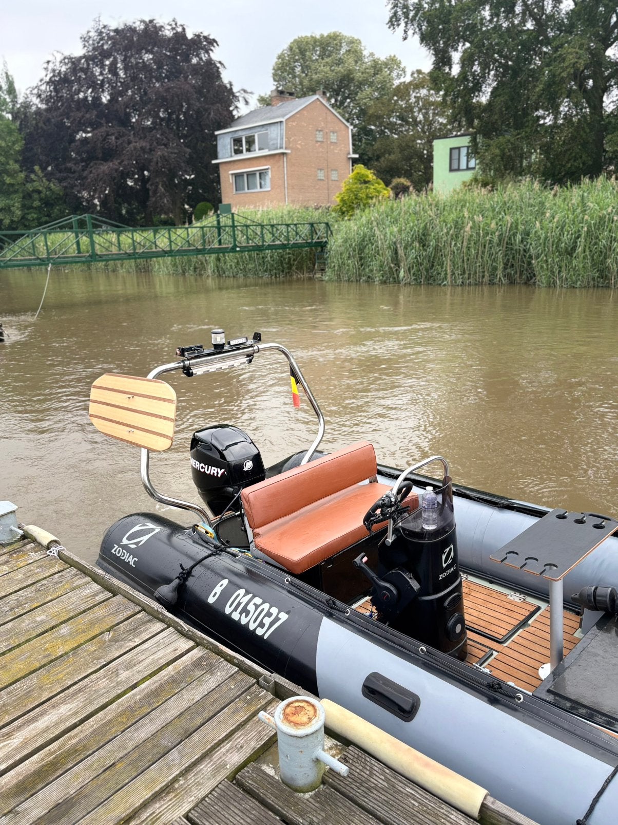 Zodiac Rib, Watersport en Boten, Zonnedek, 5 m, Zo goed als nieuw, 2 m