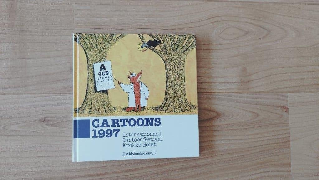 12 cartoonboeken: Festival Knokke-Heist + Press + Marec, Cartoons, Zo goed als nieuw, Ophalen, Cartoon Festival Knokke