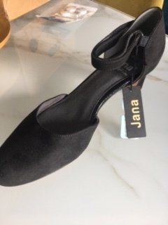 chaussures femme escarpin velours noir, Pumps, Zwart, Nieuw, Ophalen of Verzenden
