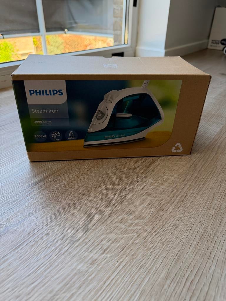 Philips stoomstrijkijzer NIEUW in doos – perfecte kans!, Elektronische apparatuur, Strijkijzers en Strijkplanken, Ophalen of Verzenden