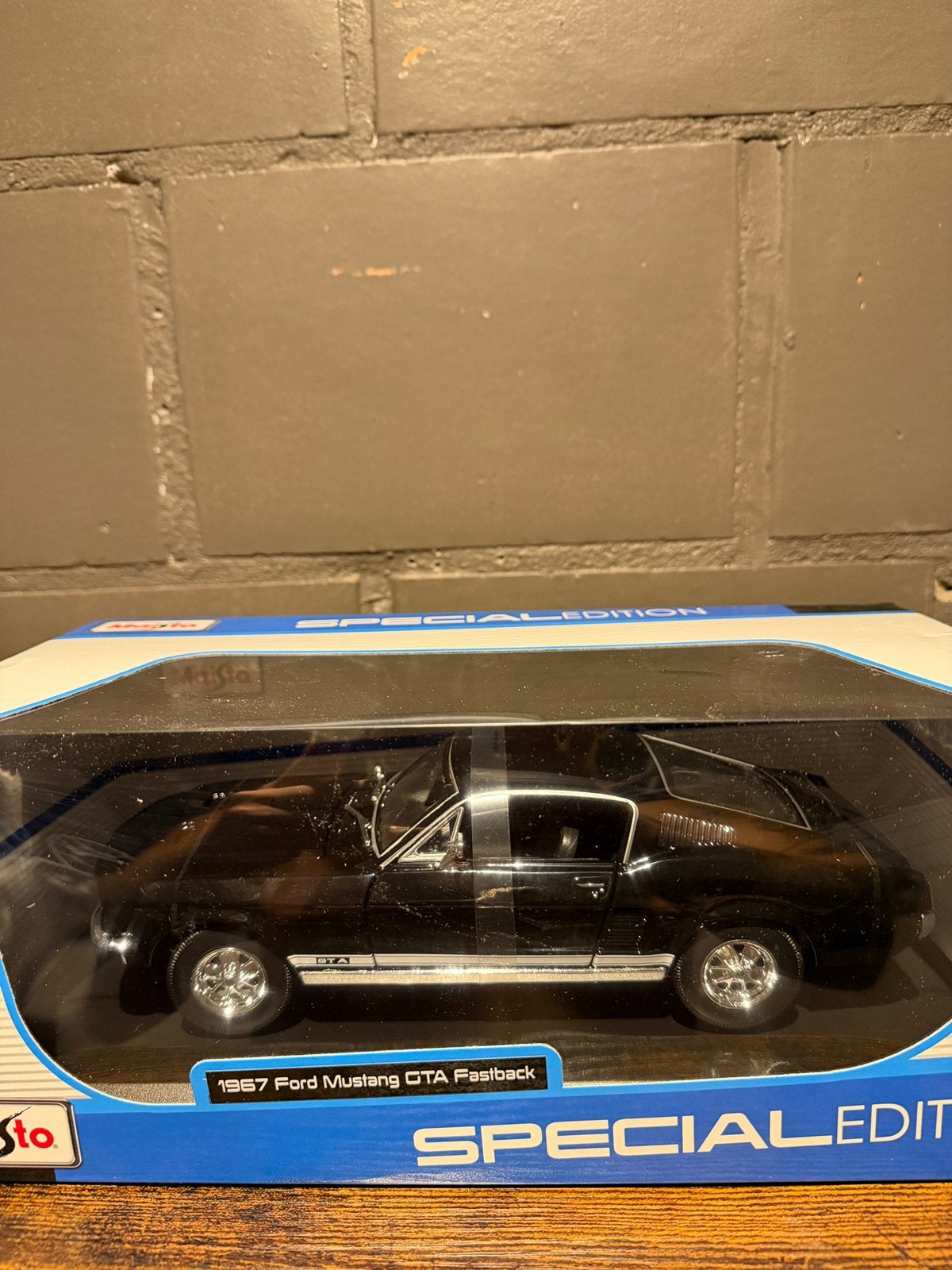 1967 Ford Mustang GTA Fastback, Ophalen, Zo goed als nieuw, Maisto