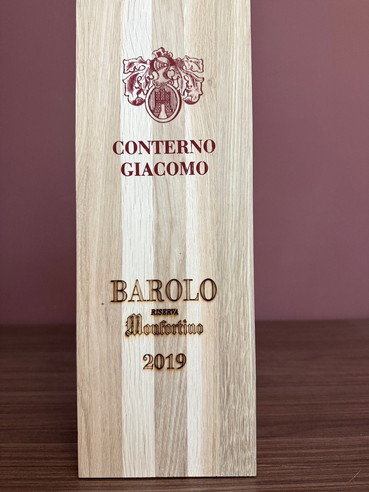 Giacomo Conterno Monfortino 2019 magnum, Collections, Vins, Pleine, Comme neuf, Vin rouge, Italie