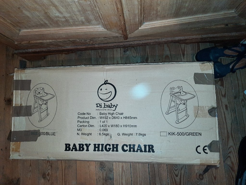 Chaise haute, Enfants & Bébés, Chaises pour enfants, Enlèvement, Utilisé, Chaise évolutive, Plateau amovible