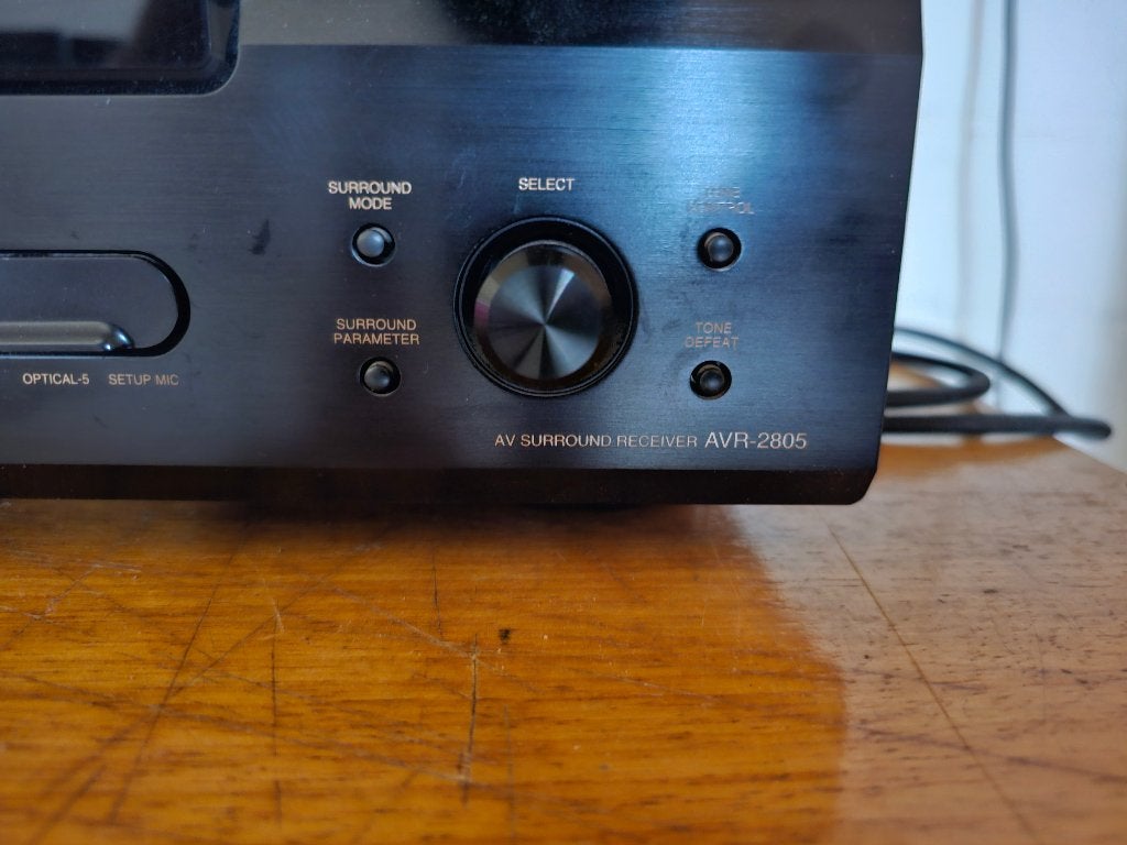 Denon avr 2805, Audio, Tv en Foto, Versterkers en Ontvangers, Ophalen, Denon, Zo goed als nieuw, 120 watt of meer