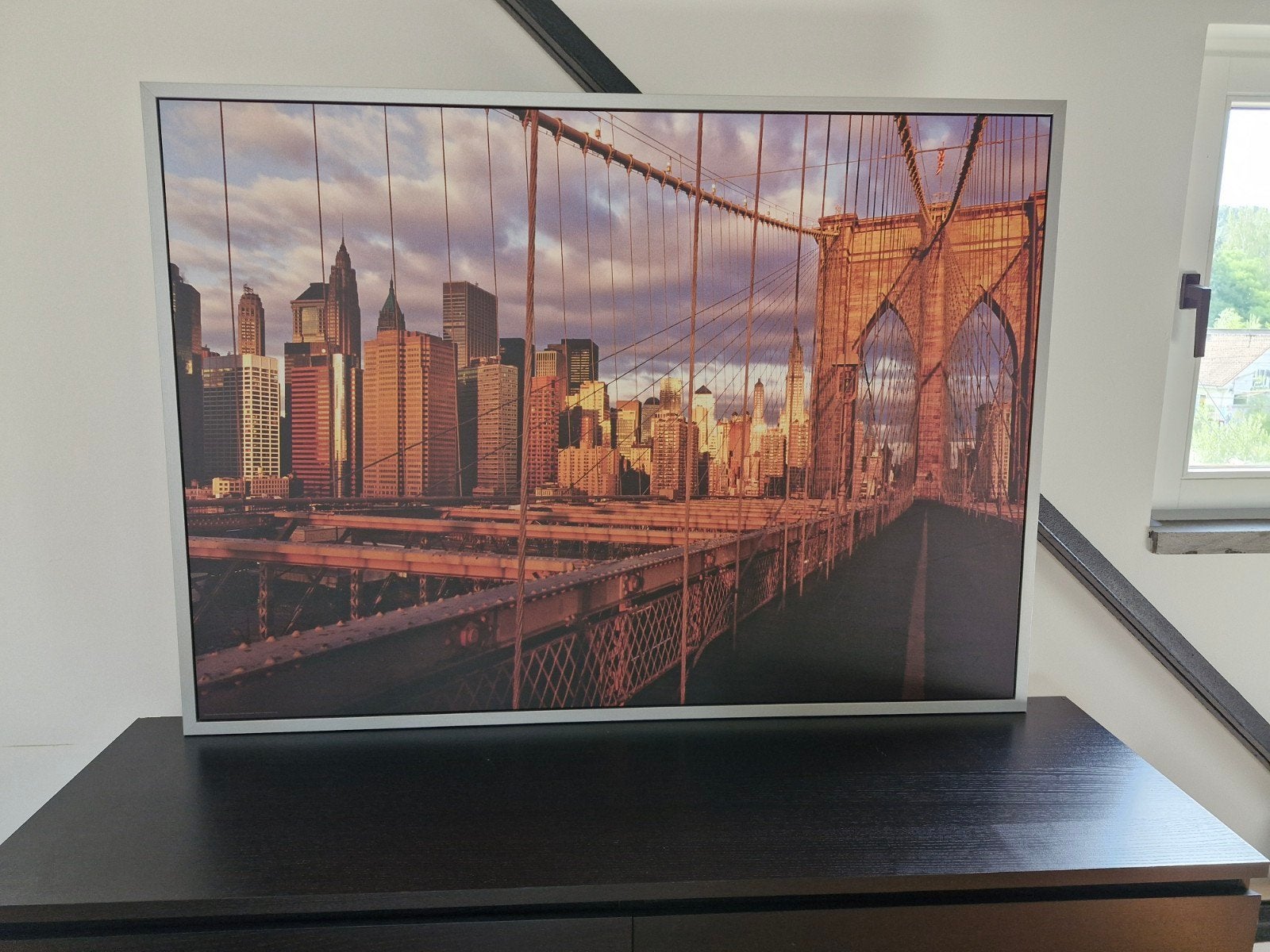 Tableau New York 120x80cm, Antiquités & Art, Enlèvement