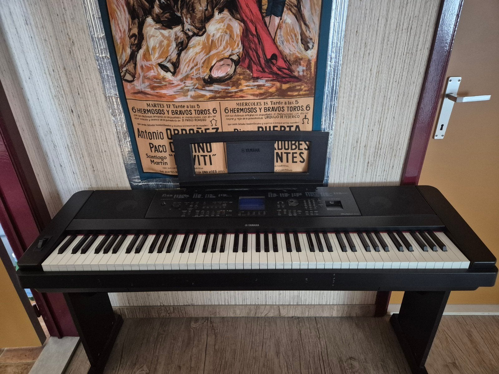 Yamaha DGX-660 portable grand, Ophalen, Gebruikt, Zwart, Digitaal