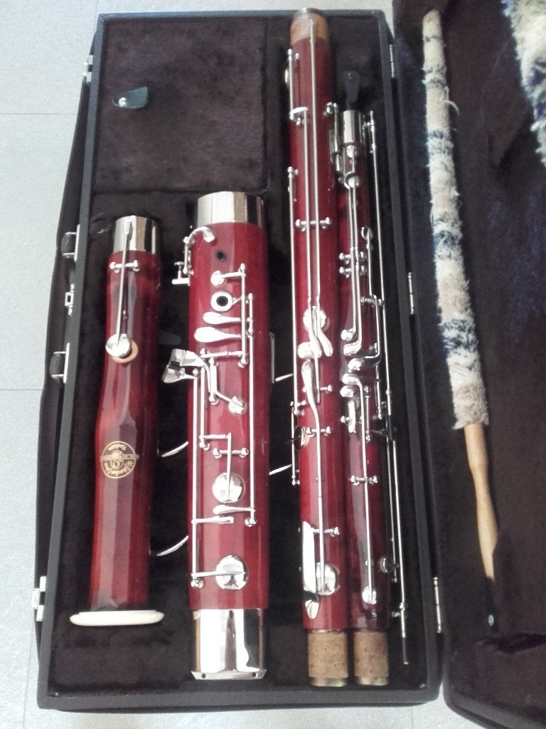 Fagot Schreiber 5016 in nieuwstaat!!!, Muziek en Instrumenten, Ophalen, Zo goed als nieuw, Houtblazer, Met koffer of draagtas