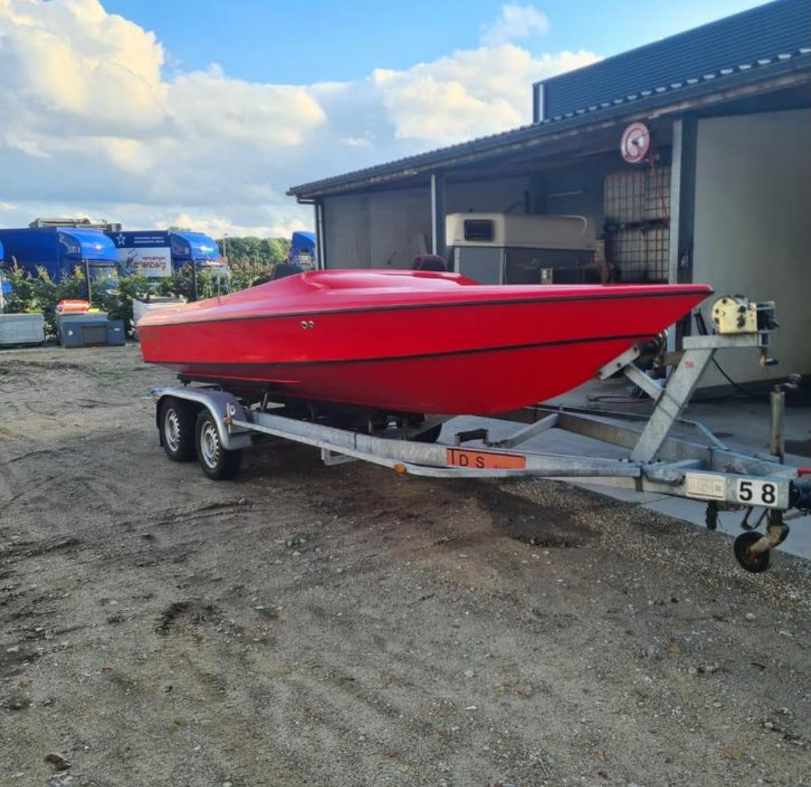 Cyclone Blizzard 19ft, Watersport en Boten, Ophalen, Zo goed als nieuw, Benzine