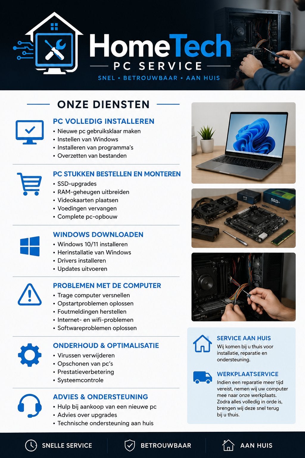 Pc support, Computers en Software, Overige Computers en Software, Zo goed als nieuw, Ophalen