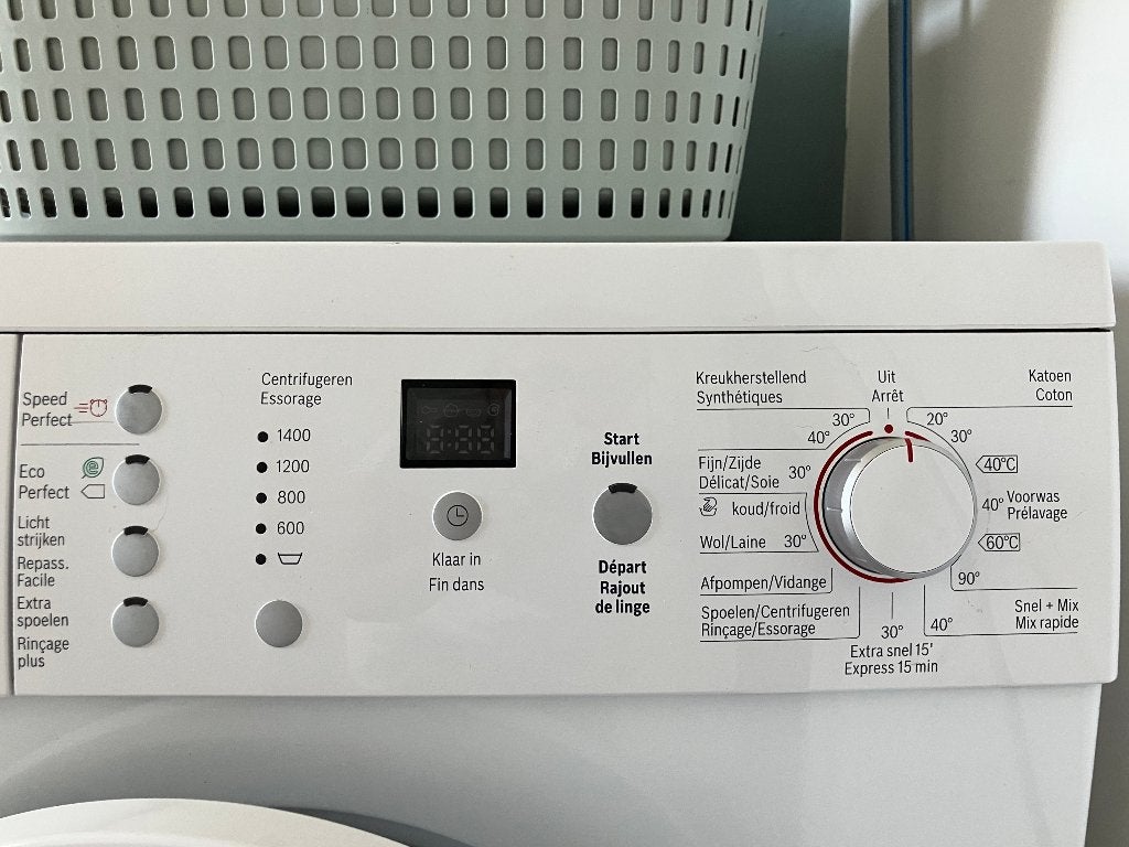 Bosch wasmachine 7kg, Elektronische apparatuur, Wasmachines, Ophalen, Minder dan 85 cm, Handwasprogramma, Zo goed als nieuw