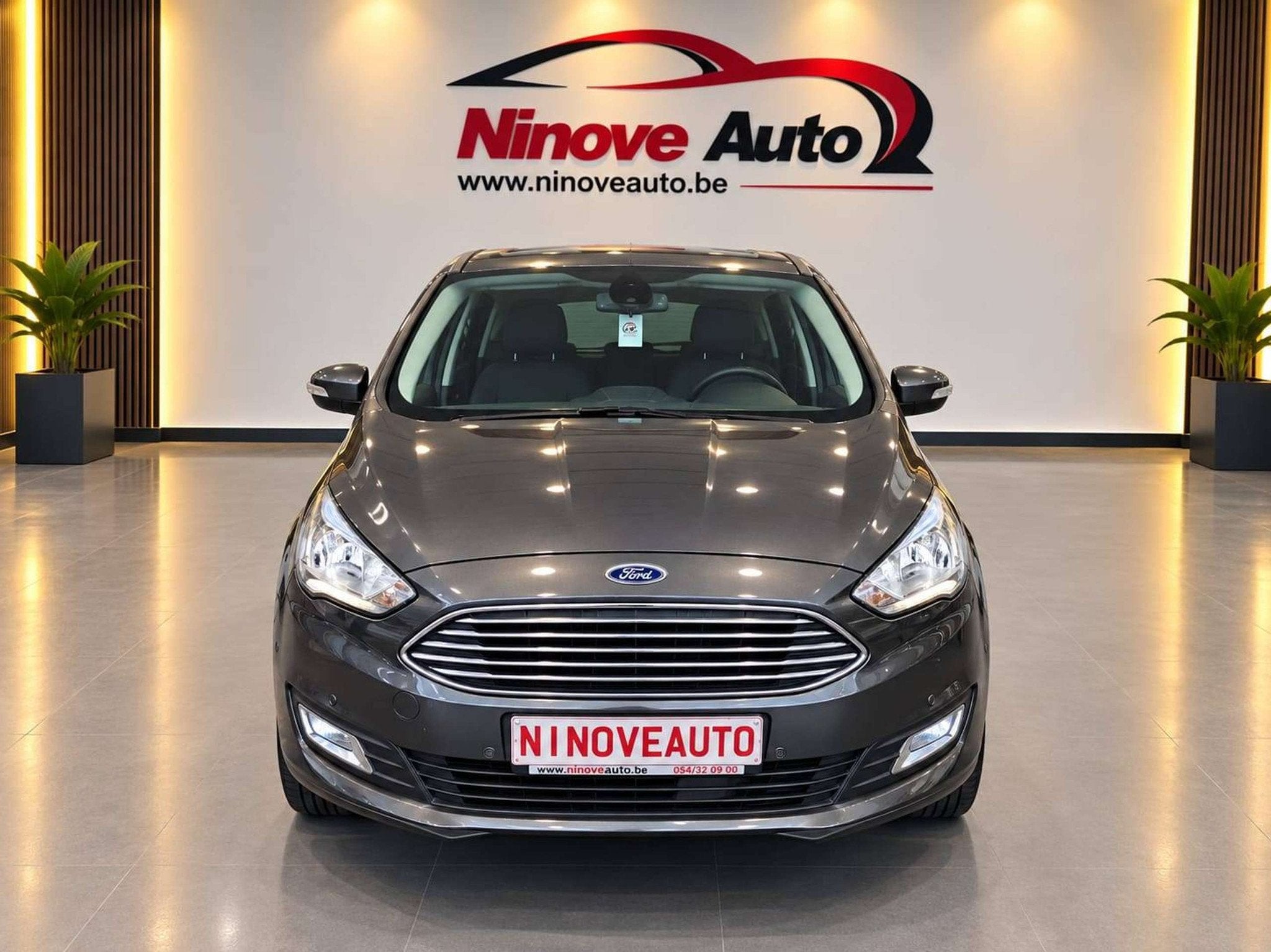 Ford C-MAX 1.0 EcoBoost NAVI PARKHULP V&A TREKHAAK AIRCO CRU, Argent ou Gris, Achat, 998 cm³, Euro 6