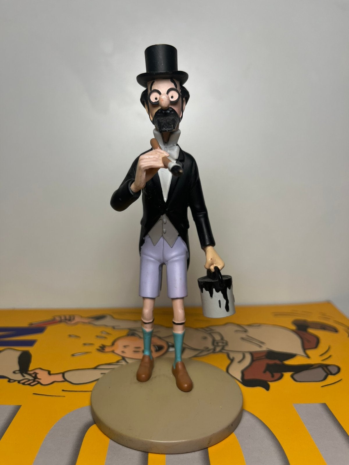 Le professeur de silicone, Enlèvement ou Envoi, Tintin, Comme neuf, Statue ou Figurine