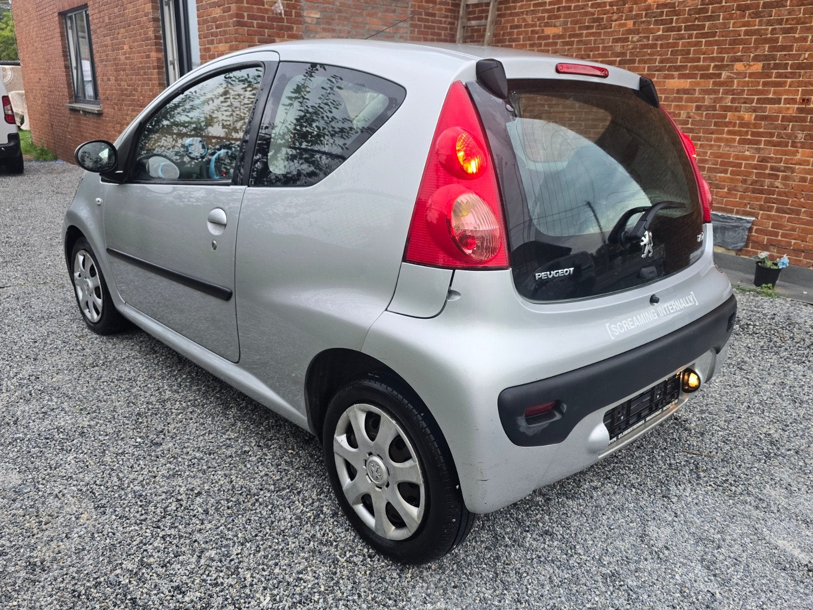 Peugeot 107 Benzine | 126.000KM | Airco | Blanco keuring, Auto's, 4 zetels, Stof, Zwart, Handgeschakeld