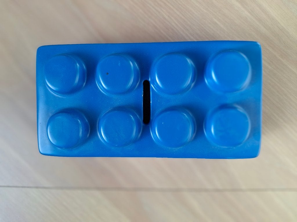 Spaarpot lego, Collections, Enlèvement ou Envoi, Utilisé