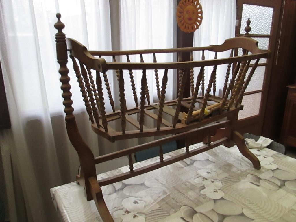 lit berceaux pour bebe en bois antic, Enlèvement, Utilisé, Berceau