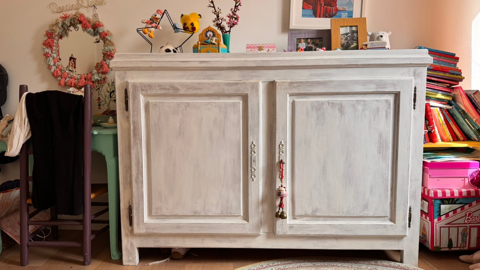 Armoire enfant montesori renove, Maison & Meubles, Enlèvement, Comme neuf