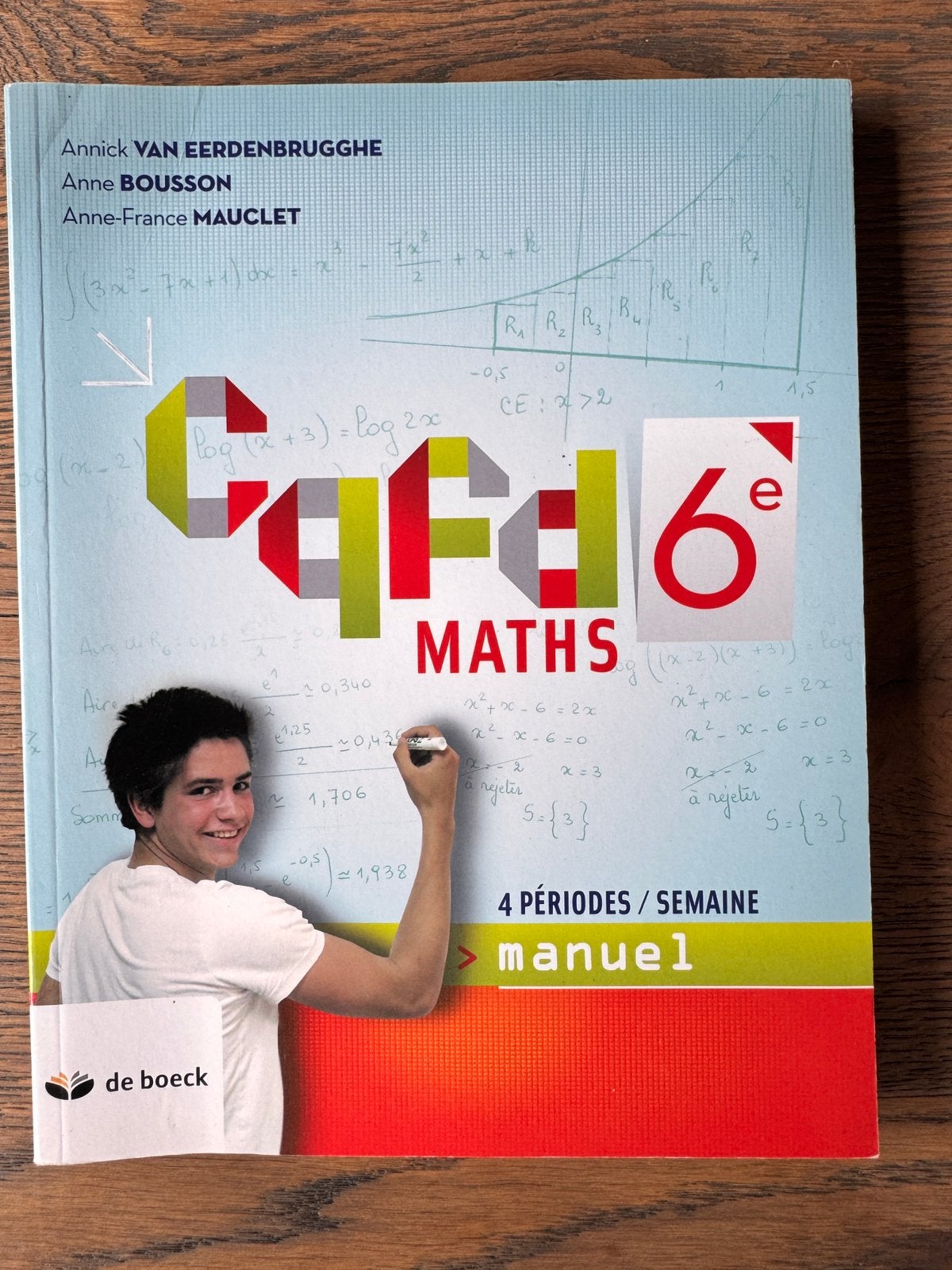CQFD maths 6e, Livres, Enlèvement ou Envoi, Utilisé