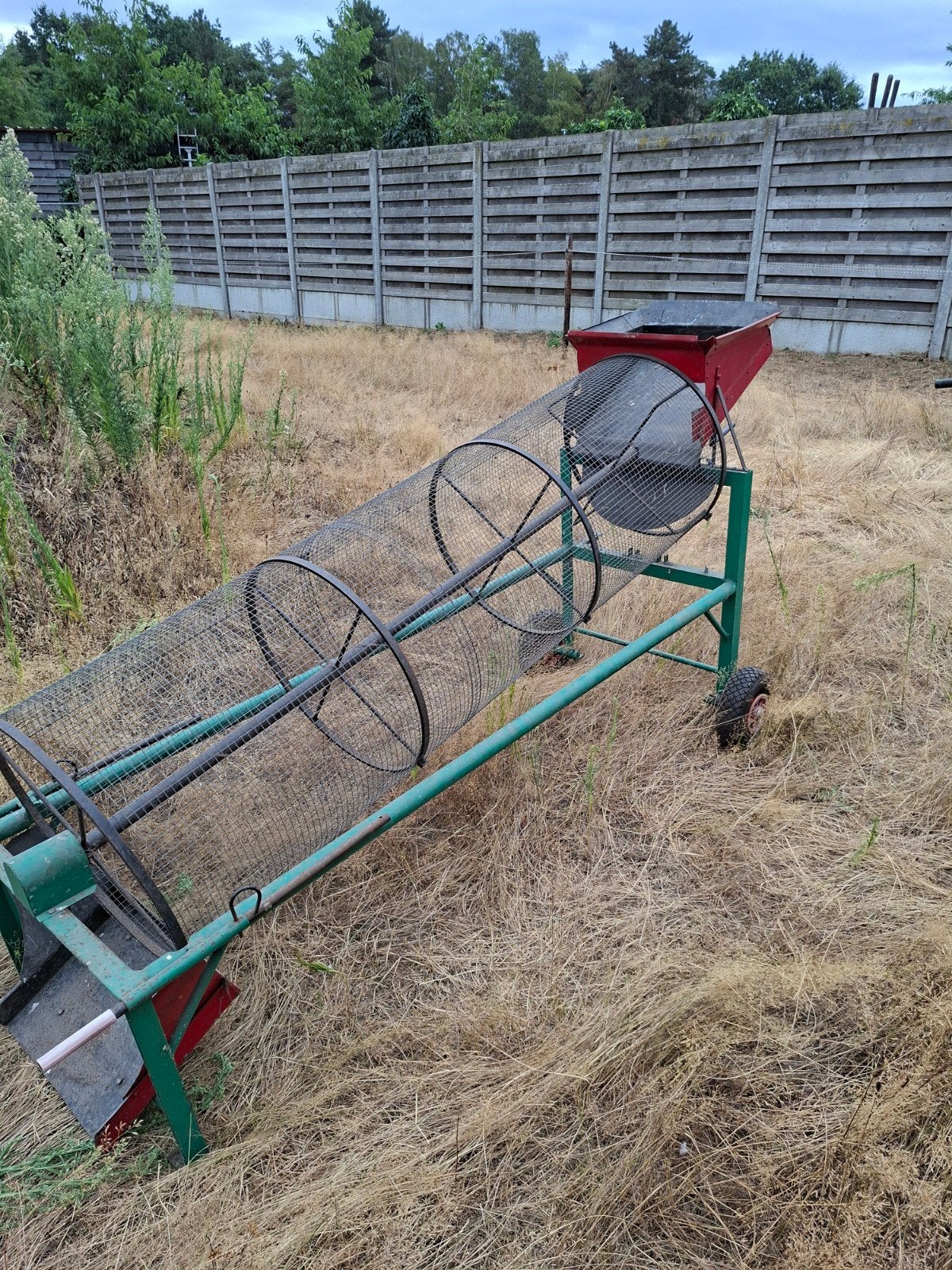 Handmatige zeef, Ophalen, Gebruikt