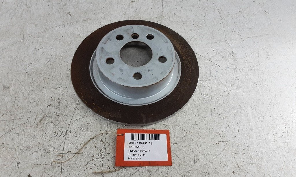 REMSCHIJF ACHTER BMW 1 serie (F40) (01-2019/-), Gebruikt, BMW