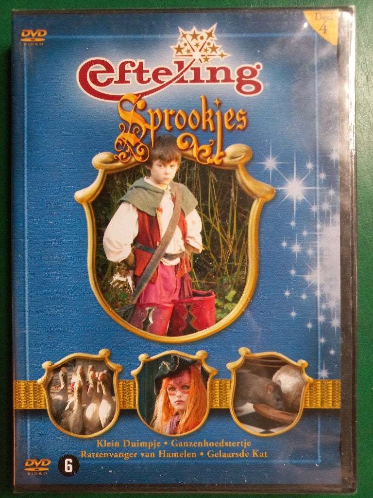 Efteling sprookjes deel 4 (nieuw in de verpakking), Cd's en Dvd's, Avontuur, Verzamelbox, Vanaf 6 jaar, Nieuw in verpakking