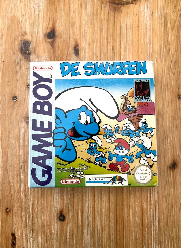 Les Schtroumpfs Gameboy Pal Cib, Enlèvement ou Envoi, 1 joueur, Aventure et Action, Utilisé