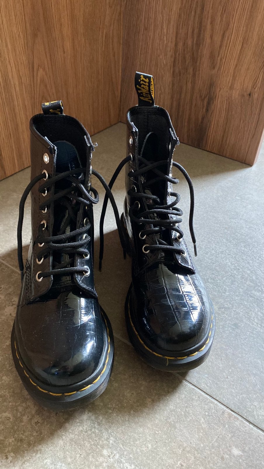 Dr. Martens maat 37 nieuwe staat, Neuf, Enlèvement, Bottes hautes, Noir