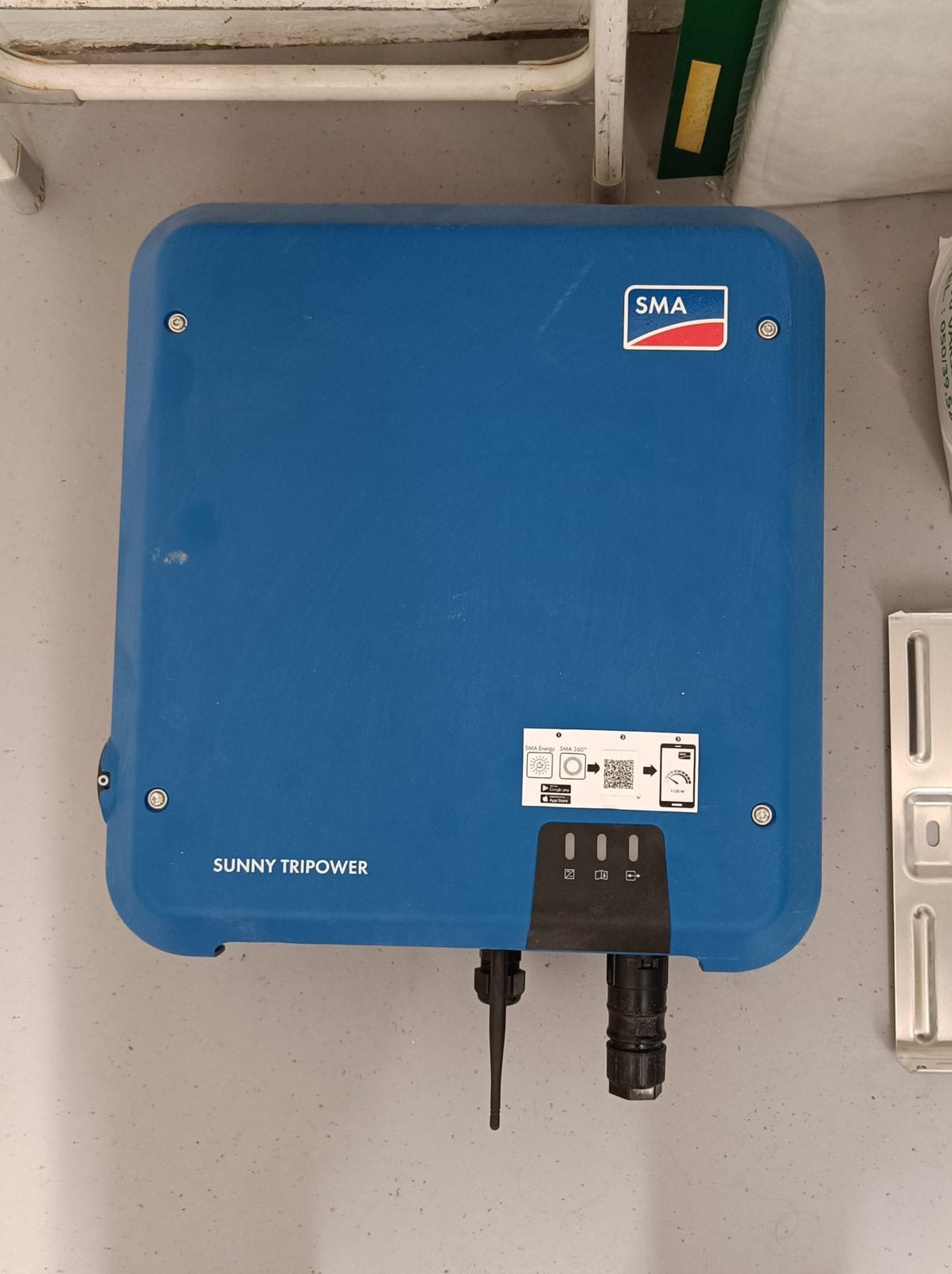 SMA Sunny Tripower 6.0 omvormer, Doe-het-zelf en Bouw, Zonnepanelen en Toebehoren, Ophalen, Zo goed als nieuw