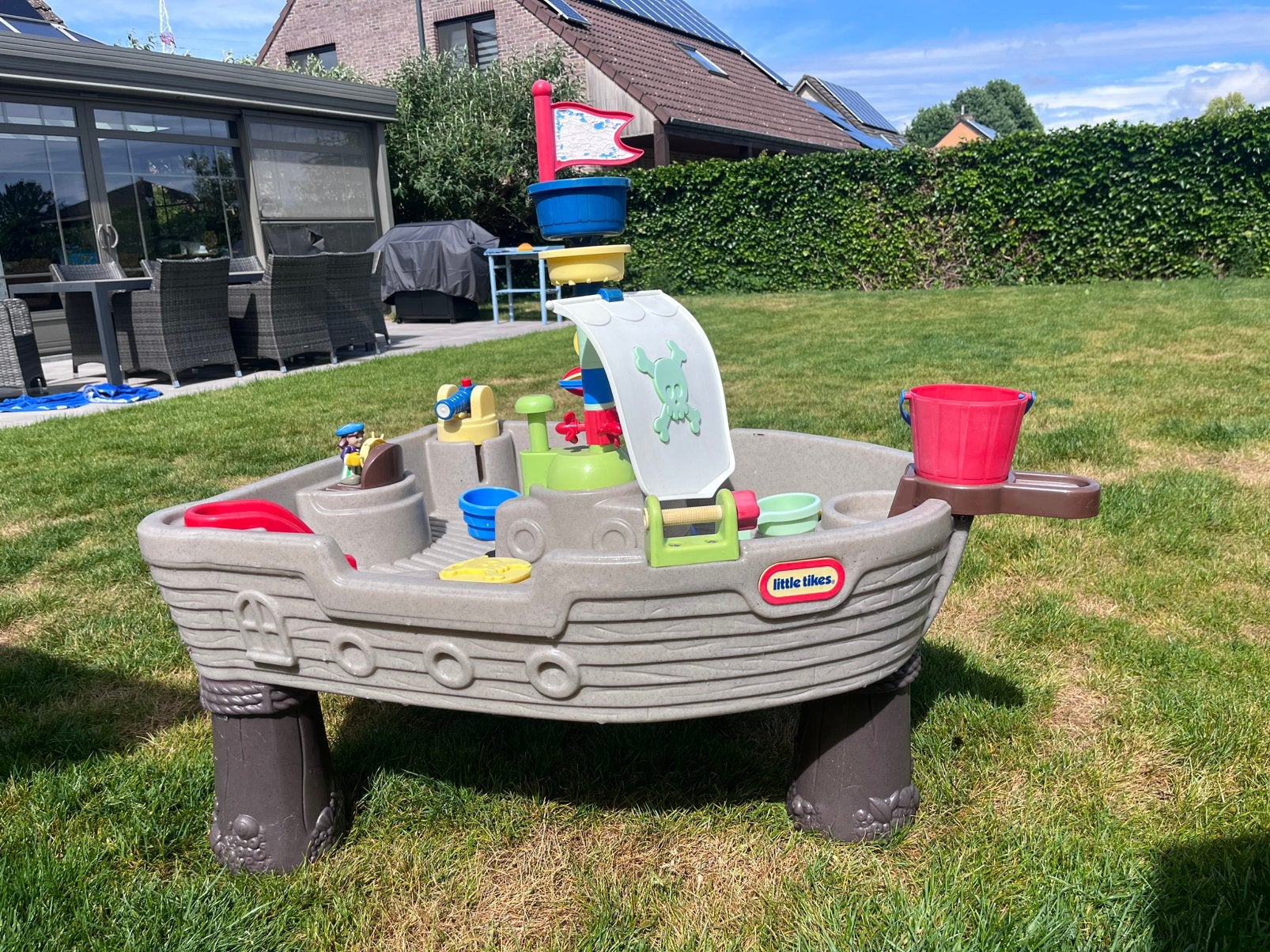 Watertafel Little Tikes Piratenboot, Kinderen en Baby's, Ophalen, Zo goed als nieuw