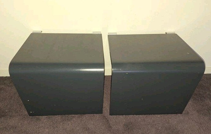 Aanhaaktafels Auping Auronde 34,5 cm hoog, Ophalen of Verzenden, Gebruikt, Hout, Minder dan 55 cm