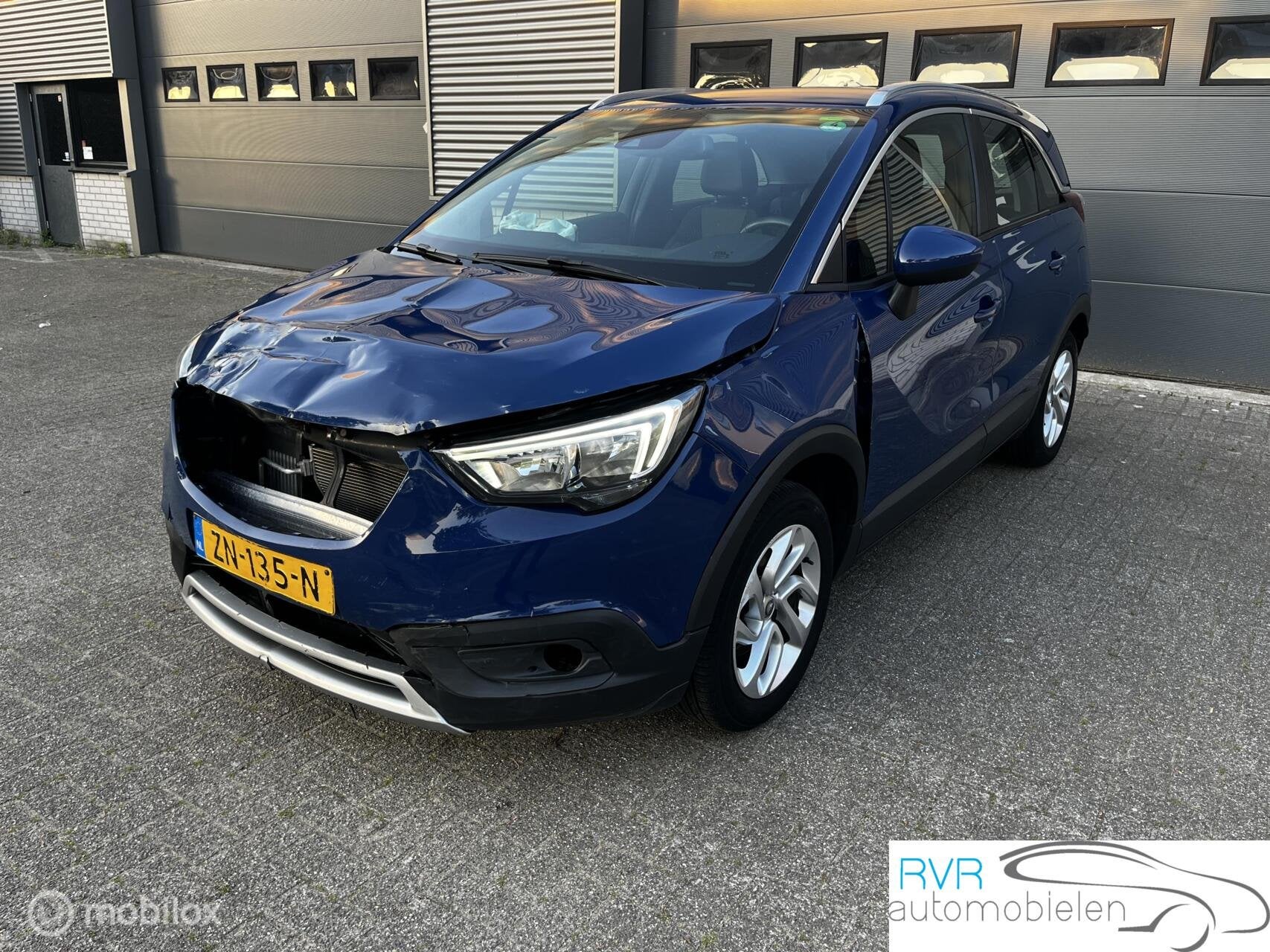 Opel Crossland X 1.2 Turbo Edition, Auto's, Opel, Voorwielaandrijving, Euro 6, 1199 cc, Blauw