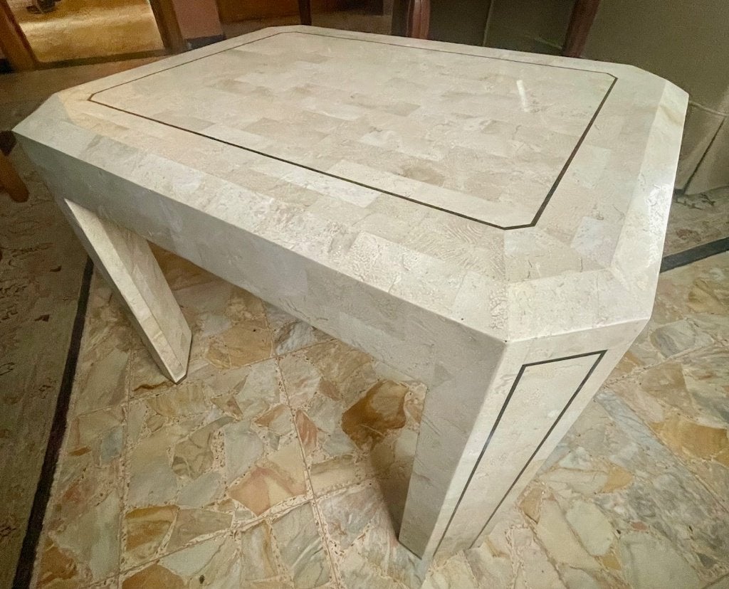 MAITLAND-SMITH - vintage salontafel, Huis en Inrichting, Tafels | Salontafels, 50 – 75, Gebruikt, 50 tot 100 cm, Rechthoekig