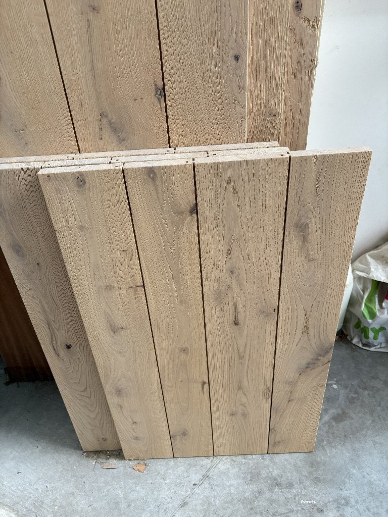 kastfronten massieve eik, Bricolage & Construction, Neuf, Moins de 200 cm, Chêne, Moins de 25 mm