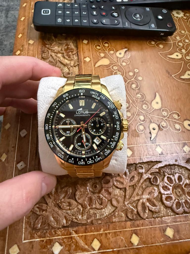Lotus horloge, Handtassen en Accessoires, Horloges | Heren, Ophalen of Verzenden, Gebruikt, Polshorloge