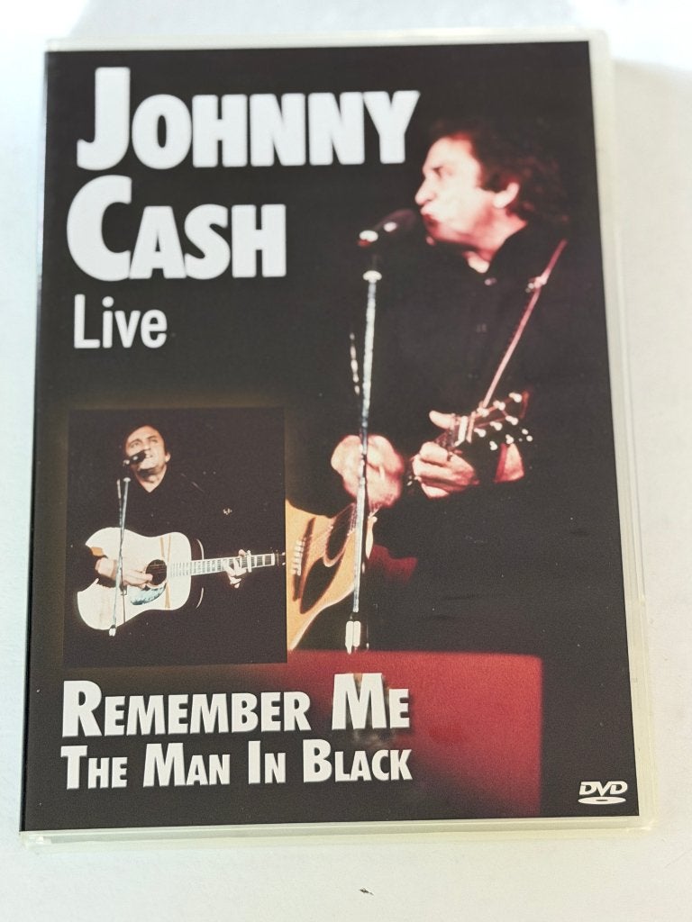 Johnny Cash – Live - Remember Me: The Man In Black (DVD), Tous les âges, Enlèvement ou Envoi, Utilisé, Concert