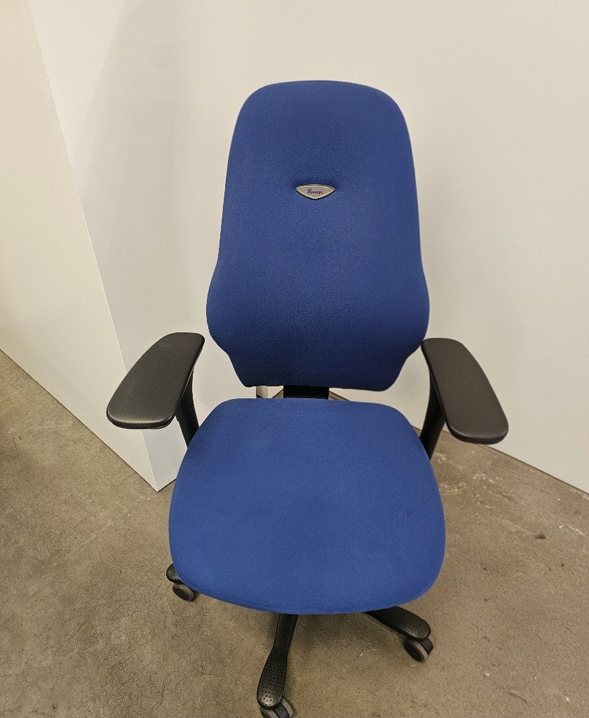 Fauteuil de bureau ergonomique Kinnarps Model 6000, Comme neuf, Enlèvement, Ergonomique, Bleu