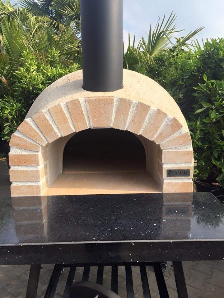 Allround houtgestookte steenoven AMALFI REAL BRICK, Ophalen, Nieuw, Overige soorten, AMALFI