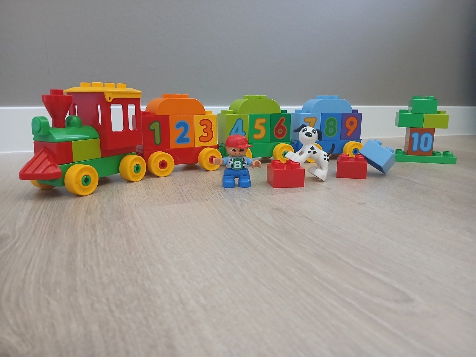 Duplo ( complete set ) - Cijfertrein, Gebruikt, Overige thema's, Compleet, Ophalen of Verzenden