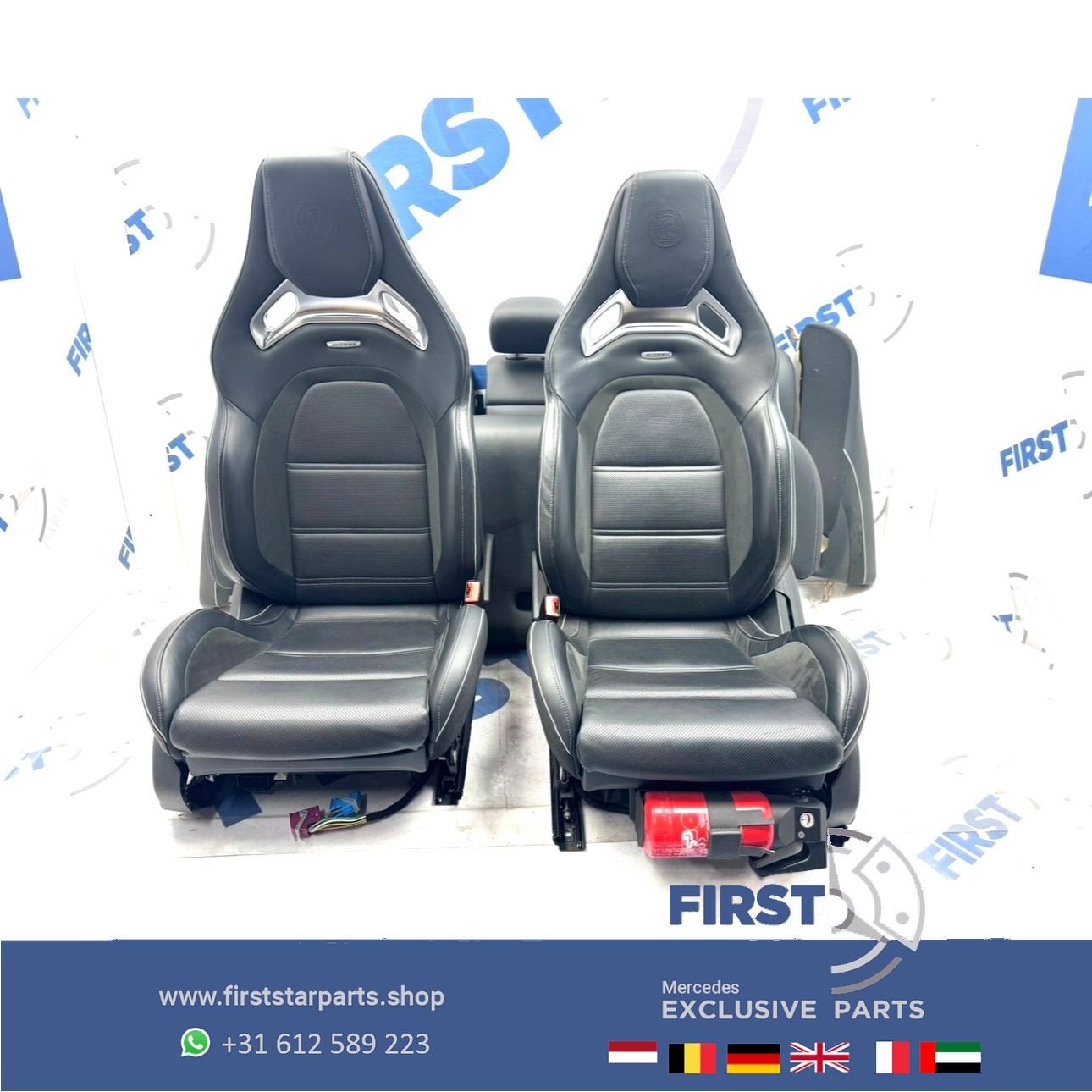 E63 AMG STOELEN W213 Mercedes SCHAALSTOELEN E63s INTERIEUR L, Gebruikt, -, Ophalen of Verzenden, -