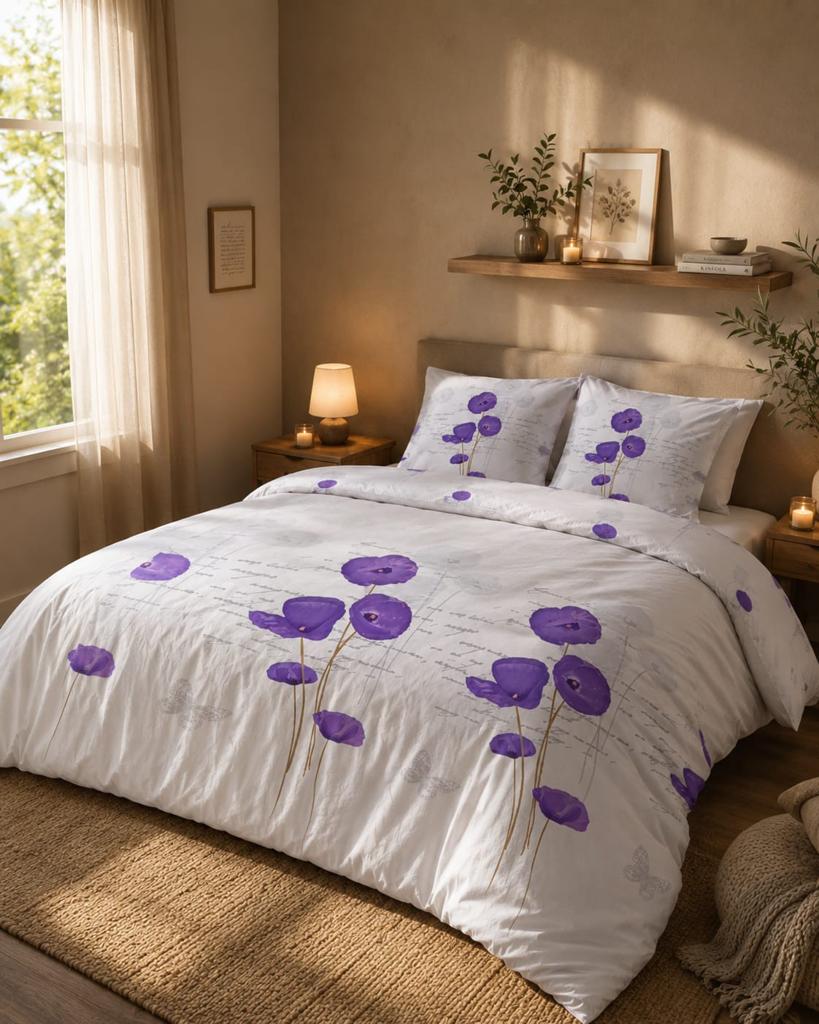 Housses de couette en coton premium, Enlèvement ou Envoi, Blanc, Housse de couette